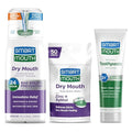 SmartMouth Dry Mouth Mouthwash, Anti-Cavity Toothpaste & Mints Set