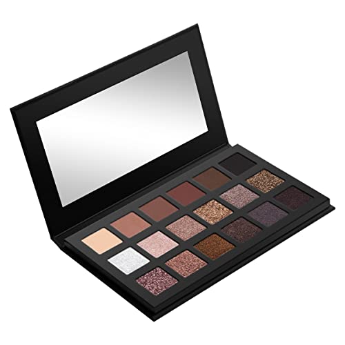 LORAC PRO Matte & Shimmer Eyeshadow Palette - Noir Variation, High Pigment