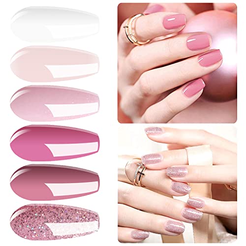 Vishine Gel Nail Polish Starter Kit with 48W SunOne UV LED Lamp - Variation #001