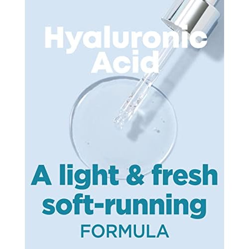 AMPLE:N Hyaluron Shot Light Serum - Korean Hyaluronic Acid Moisturizing Serum - Hydrate Oily and Combination Skin and Restore Vitality ? Plumping, Refreshing, Anti Aging Ampoule, 3.38 fl.oz.