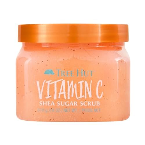 MONDAY Moisture Body Wash 27oz and Tree Hut Vitamin C Shea Sugar Scrub 18oz Skin Care Bundle