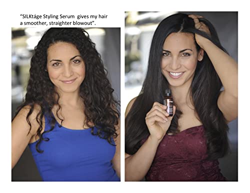 Rejuvenating Hair Oil with Organic Camellia & Argan Oil - Nourish & Smooth Dry Damaged Hair 1 Fl Oz