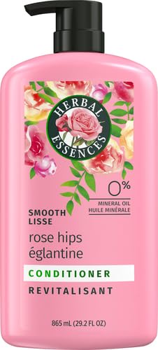 Herbal Essences Rose Hips Conditioner - 29.2 Fl Oz Pack of 2 - Smooth, Shiny Hair with Vitamin E & Jojoba - Floral Scent, Cruelty-Free