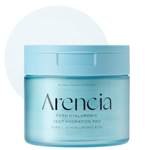 Deep Hydration Toner Pads with Hyaluronic Acid & PDRN - 90 Count