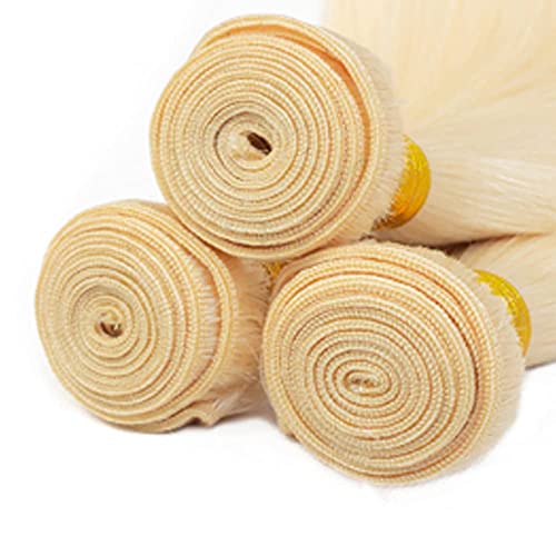 Aonbamds Blonde Straight Hair Extensions 26 Inch Bundle Set - Variation of THIS listing