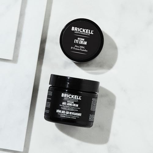 Brickell Men's Ultimate Anti-Aging Night Face & Eye Cream - Unscented
