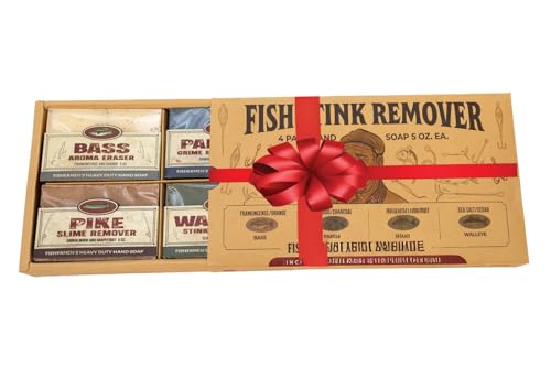 DockTime Heavy-Grit Hand & Body Soap Set with Lure - Fishing Gift for Men & Women