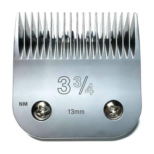 Rplacement Clipper Blade Compatible with Oster Detachable Classic 76 Octane Clipper, Size #3.75, 3¨ú" (13 mm) fit for Detachable Blade Clippers