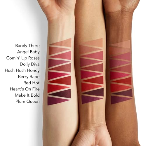 Buxom Full-On Plumping Liquid Lipstick - Red Hot, 0.12 oz - Matte, Hydrating, Long-Lasting