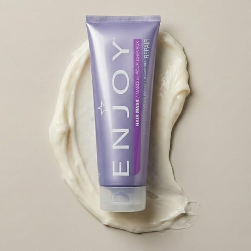 Enjoy Hair Mask - Deep Nourishment & Smoothing for Dry, Unruly Hair - 8 Oz