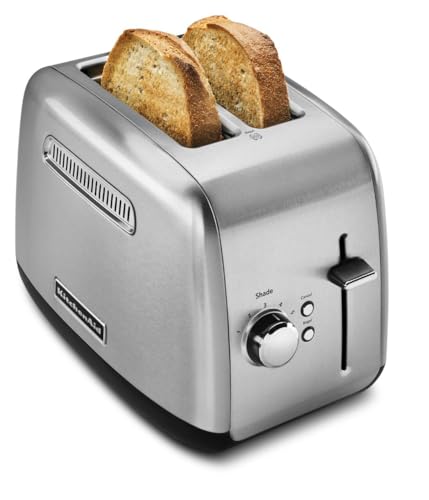KitchenAid 2-Slice Toaster with Manual Lift Lever - Stainless Steel / 2 Slices