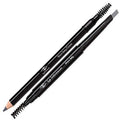 Eye Embrace Warm Betty Light Gray Eyebrow Pencils Bundle - Classic wooden pencil & Diamond Wedge Pencil - Waterproof, Cruelty-Free