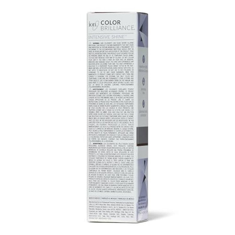 Ion Intensive Shine 4N Medium Natural Brown Demi Permanent Creme Hair Color 4N Medium Natural Brown