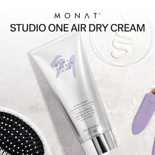 MONAT STUDIO ONE™ Air Dry Hair Cream - No-Heat Styling, Frizz Control, All Hair Types