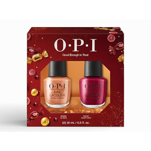 OPI Nail Lacquer Holiday 2025 | Opaque Cr?me & Shimmer Nail Polish Shades | Fast Drying, Streak Free, and Chip Resistant Wear | Amazon Exclusive