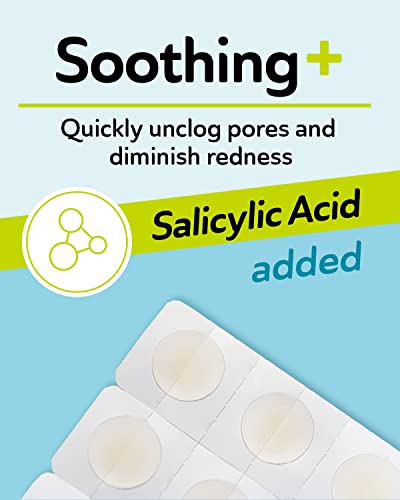 Salicylic Acid Pimple Patches for Face - Hydrocolloid Acne Treatment, Redness Relief, 36 Count