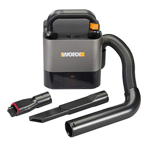 WORX Cordless Cube Vacuum 20V with Battery & Charger – Compact Handheld Cleaner