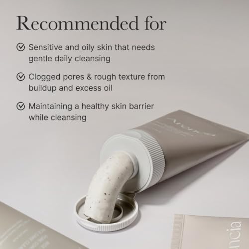 ARENCIA Rice + LHA Pore Control Rice Cake Cleanser - Deep Cleansing for All Skin Types - 150ml / 5.07 fl oz
