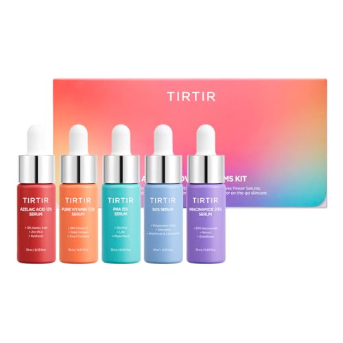 Power Serum Set with Vitamin C, Niacinamide & Hyaluronic Acid - Skincare Kit for Radiance & Hydration