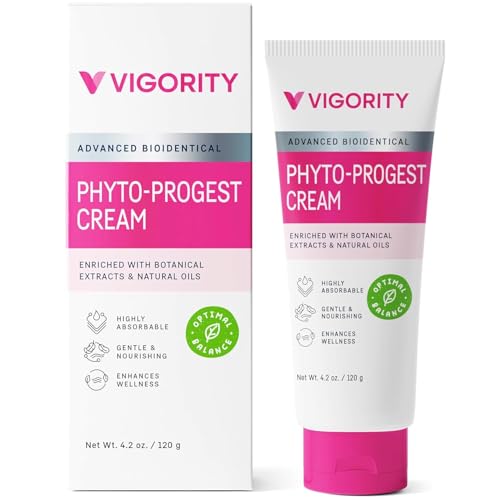 Vigority Phyto-Progest Cream for Women - Botanical Balance & Hydration Support - Cream