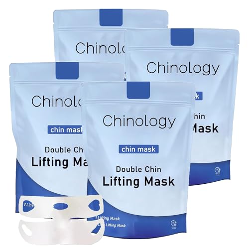 Double Chin Lifting Mask, Firming Mask for Face and Neck Lifting, Tightening and Firming For Women (4PCS)