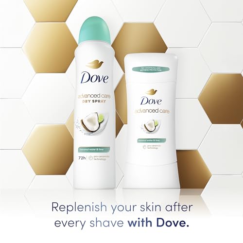Dove Advanced Care Coconut & Lime Antiperspirant Deodorant Stick 2.6 oz 4 Pack