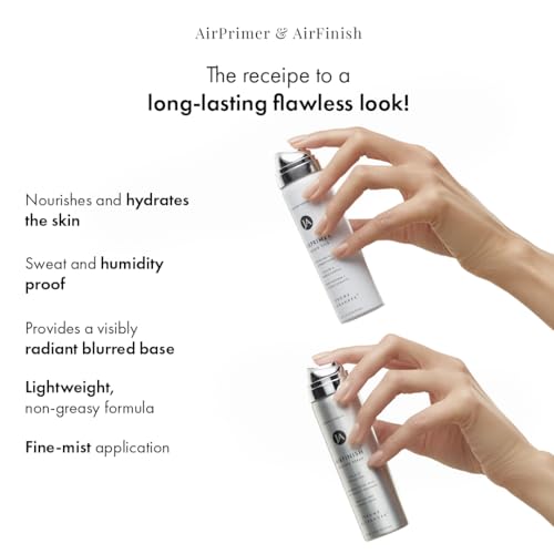 Jerome Alexander AirPrimer & AirFinish Makeup Setting Spray Duo