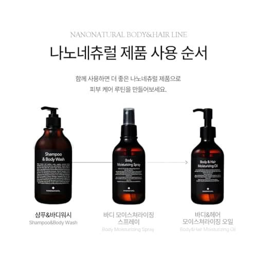 NANONATURE] Shampoo & Body Wash