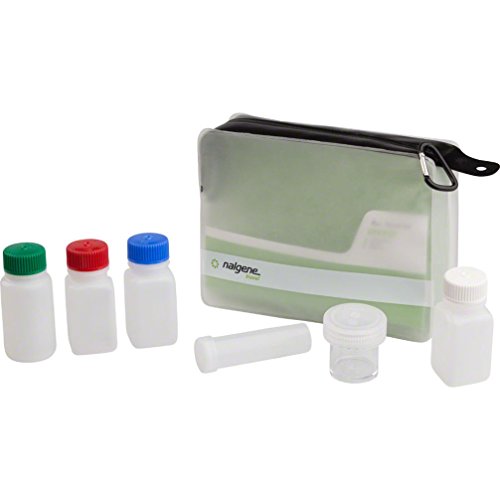 Nalgene Travel Kit Small Clear BPA-Free Leak Proof Bottles