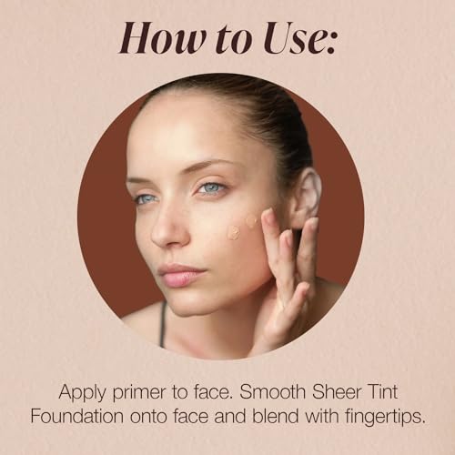 Mineral Fusion Sheer Tint Foundation Olive 1.8 Fl Oz - Hypoallergenic & Age-Defying