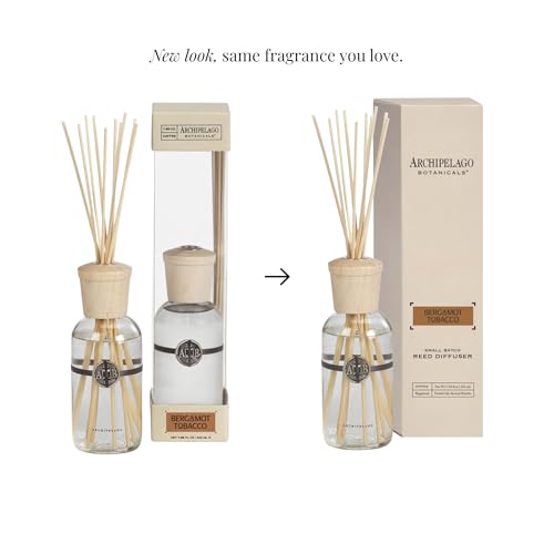 Bergamot Tobacco Reed Diffuser 7.85 fl oz - Aromatic Home Fragrance