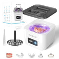 Ultrasonic Retainer Cleaner Machine 45kHz 200ML Dual Modes - White