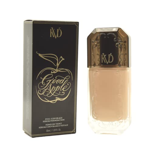 KVD Beauty Good Apple Serum Foundation Light 010 - Vegan, Full Coverage, Non-Comedogenic