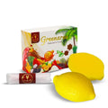 Fruit & Flower-Shaped Natural Soap Bar with Vitamin B3 & Aloe Vera ? Moisturizing, Gentle for Sensitive Skin, Includes Foam Net, Handmade in Thailand ? Body & Hand Use (1 Bar)