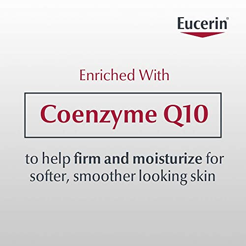 Eucerin Sensitive Skin Q10 Anti-Wrinkle Face Cream 1.7 oz Pack of 3 - Fragrance-Free, Non-Irritating