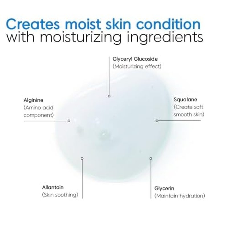Deoproce Hyaluronic Moisture Intensive Ampoule Korean Skincare, 7 Types of Hyaluronic Acid, Moisturizing, Allantoin, Hydrates Dry Skin Korean Skincare 3.4 fl oz
