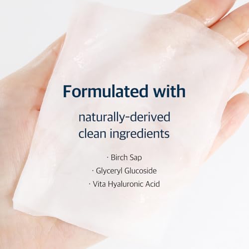 Calming Mugwort Sheet Mask for Sensitive Skin Hydrating & Soothing - 10 Pack
