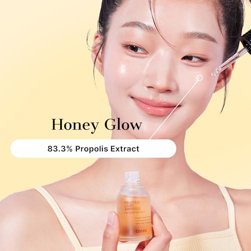 COSRX 73% Propolis Light Ampoule for Sensitive Skin, Anti-Aging, 1oz