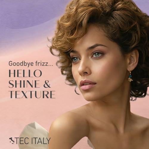 Tec Italy Scultore Fine Liquid Hair Gel for Curly Hair, Lightweight, Non-Sticky, Enhances Curl Definition & Shine, 33.8 fl oz (1 L)