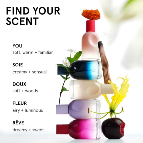 Glossier You Soie Unisex Eau de Parfum 8ml (0.27 Fl Oz) Skin-Scent Enhancer