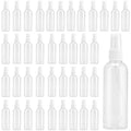 4oz 120ml Clear Spray Bottles Bulk - 50 Pack Refillable Travel Size Containers