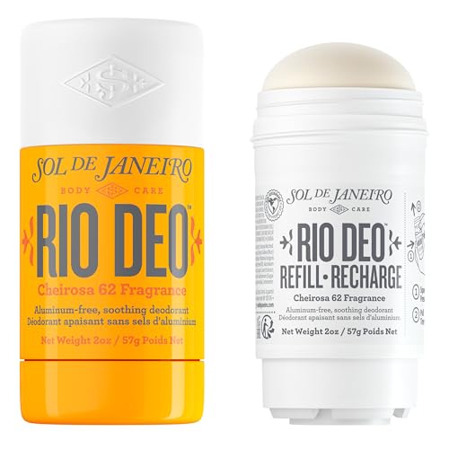 Natural Aluminum-Free Deodorant Refill Cartridge - Keeps You Cheirosa All Day