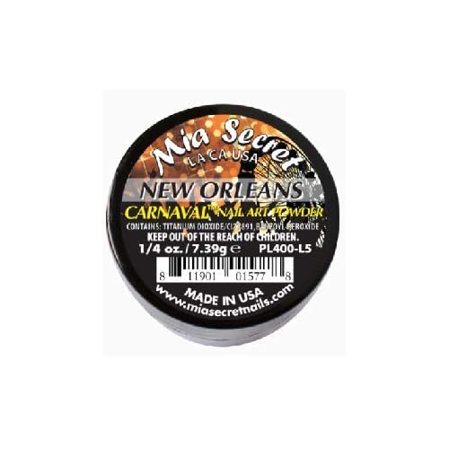 Mia Secret Nail Art Powder Carnaval Collection - .25 oz (New Orleans)