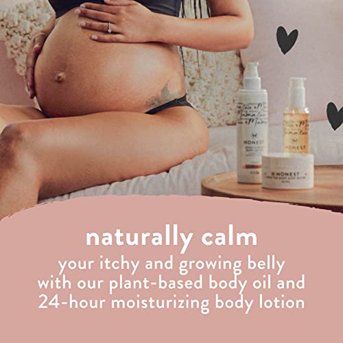 The Honest Company Mama Belly Love Bundle: 4 oz Body Butter + 4 oz Body Oil (Pack of 2)