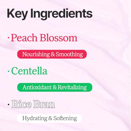 Gentle Peach Blossom Overnight Mask l Vitamin C, Rejuvenating, Hydrating l Product of Korea - 1.69 fl. Oz