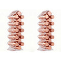 Lipstick Organizer Holder 16 Spaces Fish Shape Cosmetic Lip Gloss Organizers for Countertop Clear Acrylic Makeup Perfume Storage Drawer Bathroom Novelty Desk Decor Vanity Display for Girls Women(2PCS)