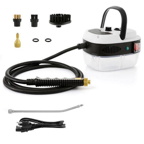 2500W Handheld Steam Cleaner for Auto Detailing & Multi-Surface Cleaning