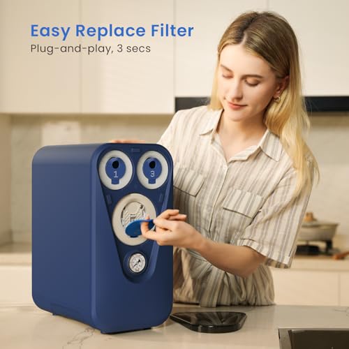 Light White PPC/C/RO Filter Replacement for GFU03 Reverse Osmosis System - Glacier Fresh
