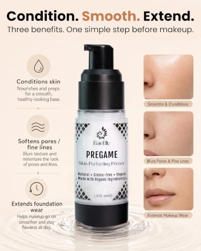 Hydrating Silicone-Free Face Primer for Flawless Makeup Base – 1 Fl Oz