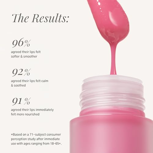 Karuna Skin - Tinted Lip Oil, Soothing & Moisturizing Lip Products with Peptides, Antioxidants, Hydrating Flattering Vegan Lip Tint, Float, 4.8 mL/0.19 fl. oz